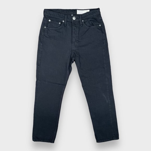 rag & bone Denim - Rag & Bone Women's Maya High-Rise Ankle Slim Organic Cotton Jeans in Size 27